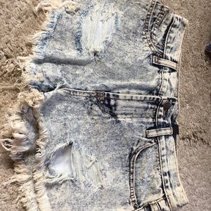 Jean shorts